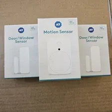 ADT Self Setup Smart Home Motion Sensors Alarm Lot Of 3