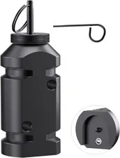 Trip Alarm, Perimeter 12 Gauge Camping Wire 1 Pack, Black 