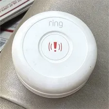 Ring Panic Button Z-Wave Wireless Indoor Home Security Sensor, White