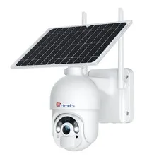 2.5K 4MP Security Cameras Wireless Outdoor, WiFi Solar Security Camera 2560 *...