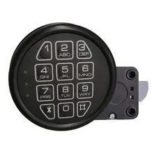 Gun Safe Replacement Lock Electronic Black Keypad Safe Lock W/Rotating Lock Bolt