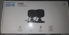2 Pack Blink Mini 1080p WiFi Security Camera with Motion Detection, Night Vision
