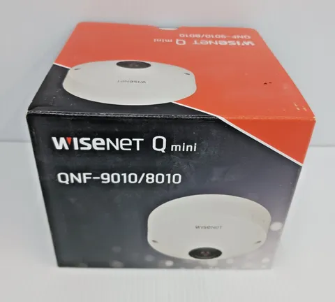 New Hanwha Q Mini QNF-9010 WiseNet Fisheye Camera 12 MP 360º Overview