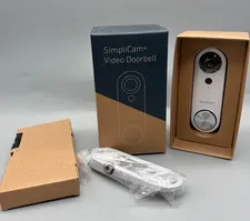 Simplisafe SimpliCam Wired Video Doorbell  (SSDB3)