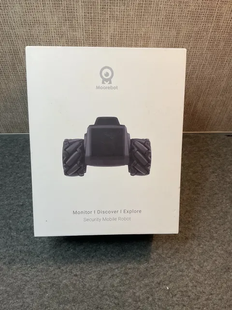 Moorebot Scout Mobile Camera Robot for Home Security Open Box Tested
