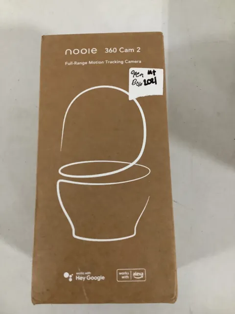 Nooie 360 Cam 2  2K HD Full-Range Motion Tracking Camera 2-way Audio