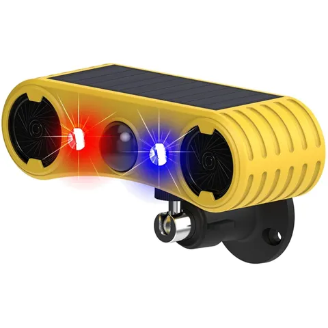 Solar Outdoor Alarm with Motion Activated Light