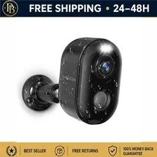 2K Wireless Outdoor Security Camera WiFi Battery Night Vision Armorcope