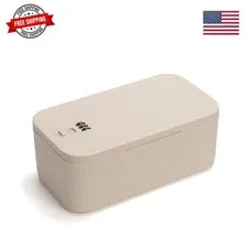 Small Medication Lock Box with Combination Code, Lockable Storage Box for Pil...