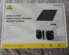 Baseus Security X1 Pro 3K Solar Wireless Wi-Fi Camera Night Vision Alexa