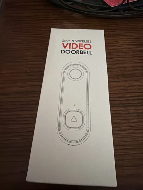 Smart Wireless WiFi Video Doorbell 1080P Tuya App 2-Way Audio Night Vision