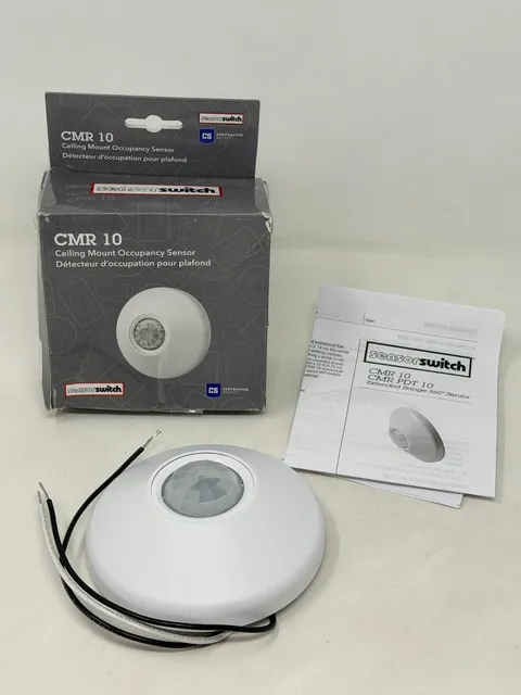 Sensor Switch CMR 10 Ceiling Mount Occupancy Sensor 360° Extended Range NEW