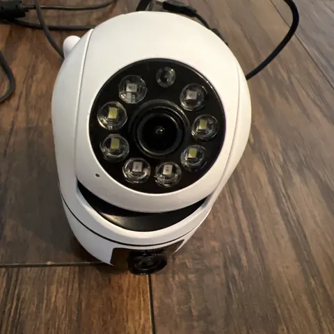 Wireless Network Camera CT211 Dual Lens White. Tested. Cable Included.