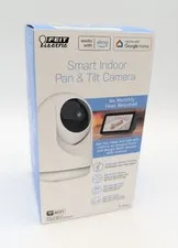 Feit Smart Indoor Pan & Tilt Security Camera - White