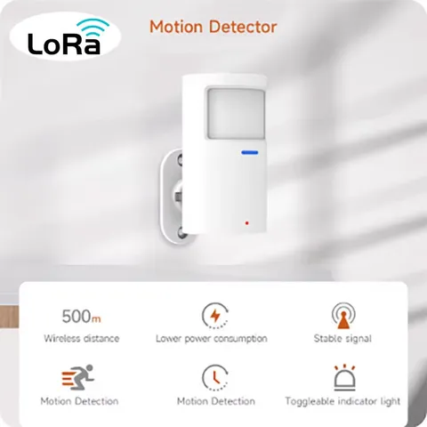 Motion Sensor Wireless PIR Motion Detector for Home Security Protection Burglar 