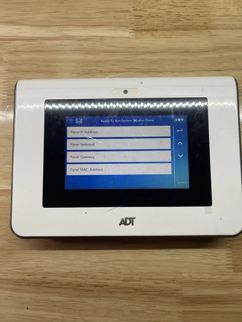 ADT 5” Touchscreen Command Security Control Panel ADT5AIO Untested
