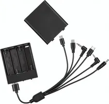 Safe Emergency External Power Supply Box with 6 Connector, External Battery Pack