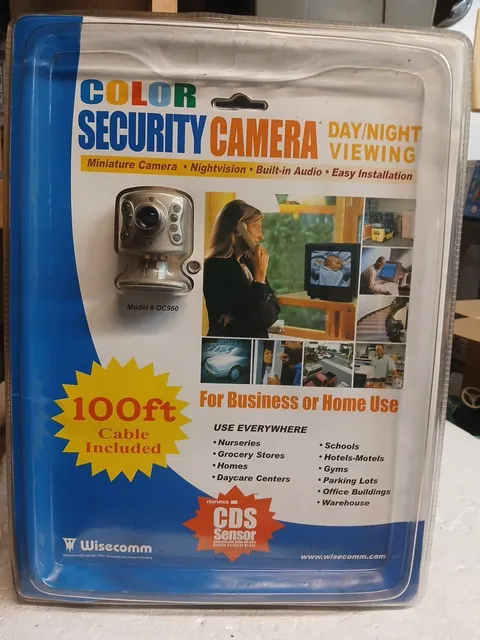 Wisecomm Color Day/Night Security Camera NEW!