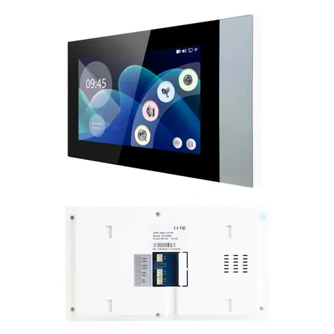 7 Inch Video Doorbell Intercom Touch Screen IR Night Vision Two Way Audio