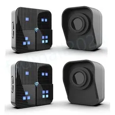 Wireless Driveway Alarm Doorbell Motion Sensor Detector Home Security Plug In
