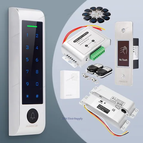 HOMSECUR IP66 APP WIFI RFID Access Control Set Electric rim lock