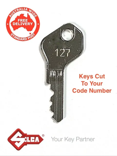 Filing Cabinet Key Replacement- Keys Cut To Your Code Number