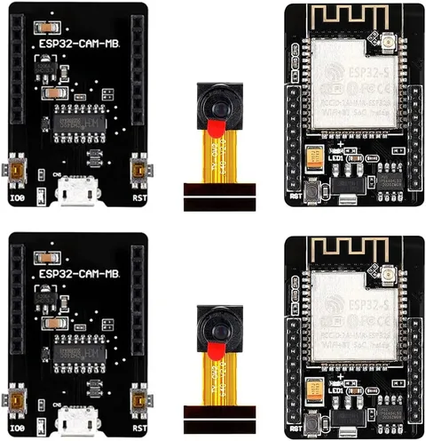 2Pcs ESP32-CAM Camera Module ESP32-S OV2640 2MP Camera Development