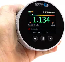 Radon Detector by Forensics | Home Use | Upgraded 20-Year Sensor Life | Version