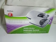 Radio Shack 900MHz Wireless Intercom System 43-3102 - Pair w/ AC Adapters 