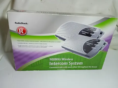 Radio Shack 900MHz Wireless Intercom System 43-3102 - Pair w/ AC Adapters 