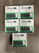 lot of 5 Blink Outdoor 2K+ Wireless Wi‑Fi 3-Camera Kit w/ Sync Module Core