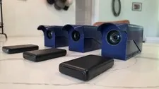 NearStream VM33 2K Wireless NDI Cameras (3) Bundle w/ Batteries & Sun Shades