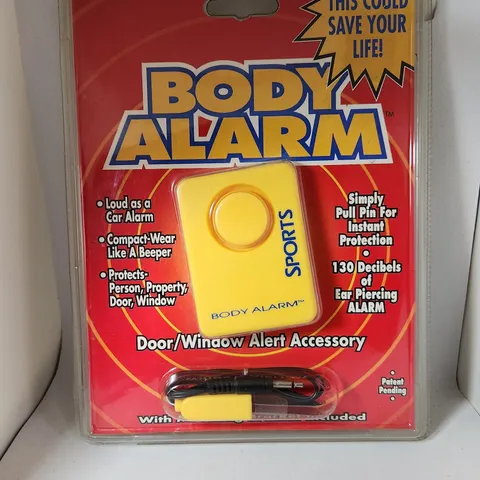 NEW Yellow Body Multi Purpose Ear Piercing Alarm DAC Technologies ALR112-A 130dB