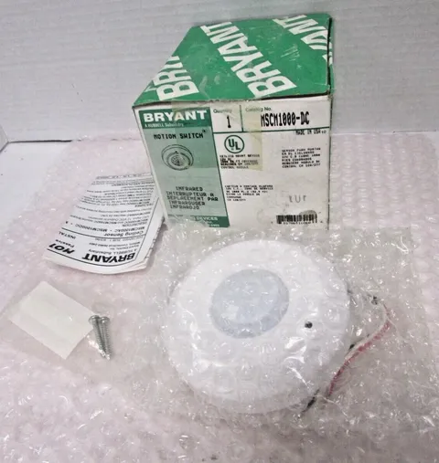 BRYANT MSCM1000-DC MOTION SWITCH (NEW)