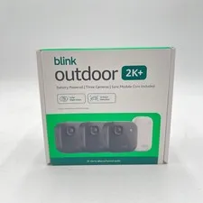 Blink Outdoor 2k+ Security Camera Black New In Box