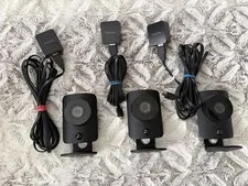 3X SimpliSafe Indoor Camera Wi-Fi HD Security Cameras  & AC Power Adapter