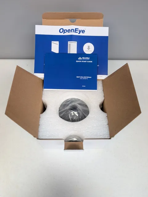 Openeye OE-C9112F12 12MP Ultra HD Fisheye IP Camera