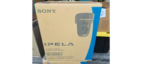 Sony SNC-RX530N/B Network Camera (Black) New In Box SEALED
