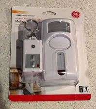 GE Indoor Wireless Motion-Sensing Alarm With Keychain Remote