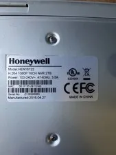 Honeywell HEN16122 16-Channel 1080p H.264 2TB IP/Network NVR