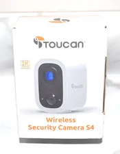 Toucan - Wireless Security Camera S4 - Indoor/Outdoor - TWC400S- White