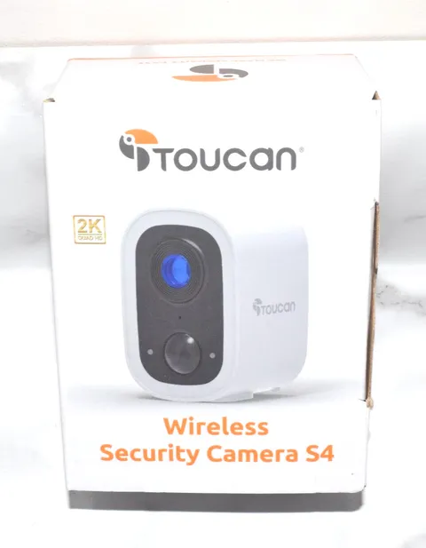Toucan - Wireless Security Camera S4 - Indoor/Outdoor - TWC400S- White