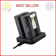 Battery Charger for Ring Rechargeable Battery,Dual Ring Battery Charger Station