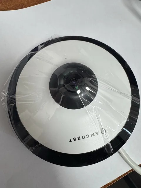 Amcrest IP5M-F1180EW-V2 5MP PoE 360° Fisheye IP Security Camera Panoramic Dome