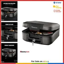 Fire Water Chest for Documents Passports Photos ETL Verified Protection