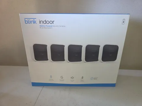 ⭐️ Blink White & black 3rd Gen Home Security 5 Cameras HD Needs Batteries!