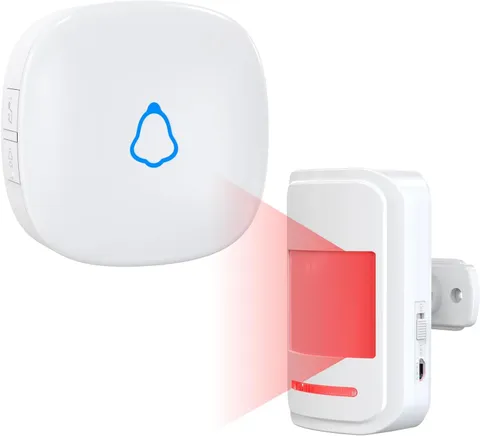 Motion Sensor Door Chime, METAK Wireless Motion Detector Alarm Indoor for Busine