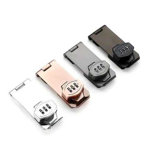 AntiTheft Password Drawer Lock 3Digit Combination Lock Cabinet Hasp Lock