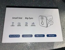 Mini Cam 1080p Wi-Fi IP Indoor Security Camera Night Vision Motion, 128GB