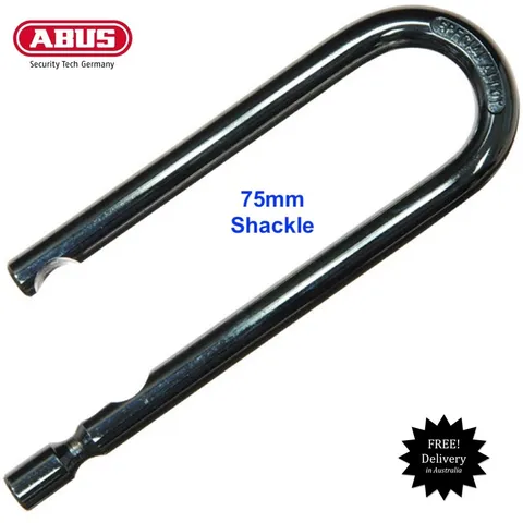 Replacement 75mm Shackle Abus 8345 Series Padlocks -Free Postage In Aust